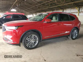 2024 Acura MDX Advance with VIN 5J8YE1H89RL017218, listed as a Copart auction lot 51712035 with 21,906 mi miles and Salvage title. Bid and sale history available at DreamBid. Image 1.