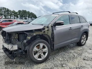 2014 Toyota Highlander Limited z VIN 5TDDKRFH8ES055216, wystawiony jako Copart lot #58469785 z przebiegiem 87 867 mil mil oraz Szkoda całkowita • Salvage title. Historia ofert i sprzedaży dostępna na DreamBid. Obrazek 1.