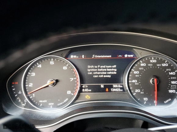 2017 Audi A7 Premium Plus with VIN WAUW2AFC0HN087521, listed as a Copart auction lot 44959793 with 134,423 mi miles. Bid and sale history available at carsss.com. Image 9.
