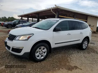 2017 Chevrolet Traverse LS with VIN 1GNKRFEDXHJ308125, listed as a Copart auction lot 60843655 with 139,892 mi miles and Salvage title. Bid and sale history available at DreamBid. Image 1.