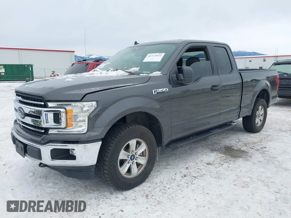 2020 Ford F-150 XL with VIN 1FTEX1EP5LKE45629, listed as a IAAI auction lot 41573611 with 90,664 mi miles. Bid and sale history available at carsss.com. Image 17.