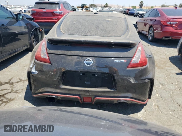 2016 Nissan 370Z with VIN JN1AZ4EH7GM931150, listed as a Copart auction lot 62732414 with 82,999 mi miles and Salvage Title. Bid and sale history available at carsss.com. Image 6.