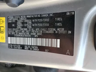 2018 Lexus RX with VIN 2T2BZMCA8JC164478, listed as a Copart auction lot 65092242 with 59,794 mi miles. Bid and sale history available at carsss.com. Image 10.