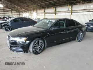 2016 Audi A6 2.0T Premium Plus with VIN WAUDFAFC9GN116038, listed as a Copart auction lot 69651912 with 54,011 mi miles. Bid and sale history available at carsss.com. Image 1.