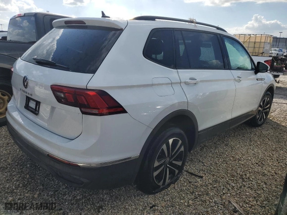 2022 Volkswagen Tiguan S with VIN 3VV1B7AX2NM040699, listed as a Copart auction lot 78104224 with 43,913 mi miles and Non Repairable. Bid and sale history available at carsss.com. Image 3.