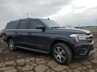 2024 Ford Expedition Max XLT with VIN 1FMJK1J80REA55794, listed as a Copart auction lot 85528924 with 8,166 mi miles and Clean Title. Bid and sale history available at DreamBid. Image 4.