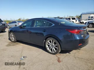 2015 Mazda 6 i Grand Touring with VIN JM1GJ1W54F1219695, listed as a Copart auction lot 54693755 with 125,314 mi miles and Salvage Title. Bid and sale history available at DreamBid. Image 2.