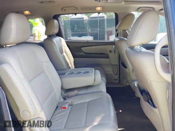 2014 Honda Odyssey EX-L with VIN 5FNRL5H68EB082413, listed as a IAAI auction lot 42860298 with 176,874 mi miles and . Bid and sale history available at DreamBid. Image 8.