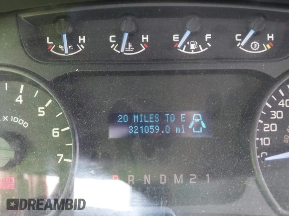 2011 Ford F-150 XL with VIN 1FTFX1CF2BKD13554, listed as a IAAI auction lot 42069212 with 321,059 mi miles and . Bid and sale history available at DreamBid. Image 7.