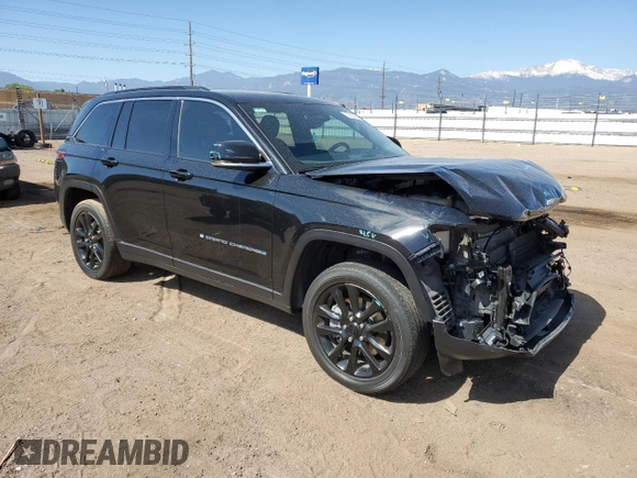 2024 Jeep Grand Cherokee with VIN 1C4RJYB68RC253356, listed as a Copart auction lot 57903395 with 11,769 mi miles and Salvage title. Bid and sale history available at DreamBid. Image 4.