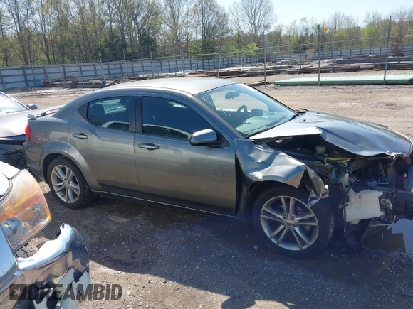 2013 Dodge Avenger SXT with VIN 1C3CDZCG7DN585431, listed as a IAAI auction lot 41975228 with 152,703 mi miles and . Bid and sale history available at carsss.com. Image 13.