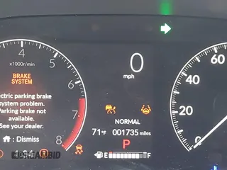 2025 Honda CR-V EX-L with VIN 2HKRS4H73SH422036, listed as a IAAI auction lot 42070807 with 1,735 mi miles and . Bid and sale history available at DreamBid. Image 16.