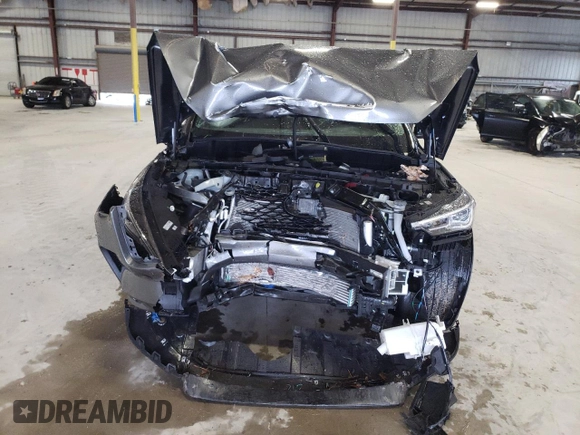 2021 Infiniti QX50 Luxe with VIN 3PCAJ5BA6MF123328, listed as a Copart auction lot 88411535 with 34,162 mi miles and Salvage title. Bid and sale history available at DreamBid. Image 5.