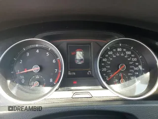 2016 Volkswagen Golf GTI SE w/Performance Pkg with VIN 3VW547AUXGM056004, listed as a Copart auction lot 66594794 with 95,176 mi miles and Salvage Title. Bid and sale history available at carsss.com. Image 9.