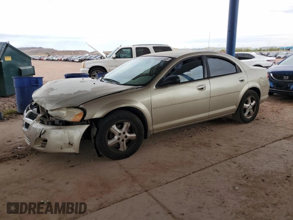 2006 Dodge Stratus SXT z VIN 1B3EL46X56N162261, wystawiony jako Copart lot #51186055 z przebiegiem 214 015 mil mil oraz Szkoda całkowita • Salvage title. Historia ofert i sprzedaży dostępna na DreamBid. Obrazek 1.