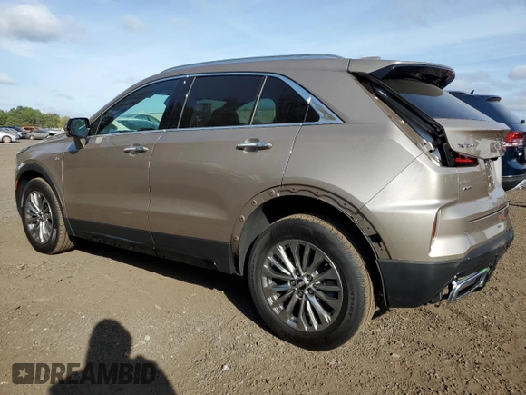 2024 Cadillac XT4 AWD Premium Luxury with VIN 1GYFZDR40RF219252, listed as a Copart auction lot 72446334 with 2,544 mi miles and Salvage title. Bid and sale history available at DreamBid. Image 2.