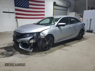 2021 Honda Civic Sport with VIN SHHFK7H47MU400406, listed as a Copart auction lot 45722085 with 28,107 mi miles and Salvage Title. Bid and sale history available at DreamBid. Image 1.