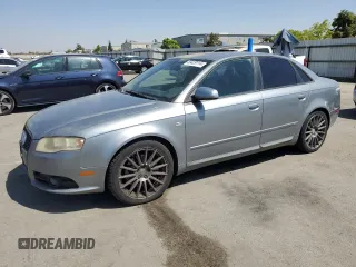 2007 Audi A4 2.0T with VIN WAUBF78E47A040664, listed as a Copart auction lot 69429114 with 123,204 mi miles and Salvage Title. Bid and sale history available at carsss.com. Image 1.