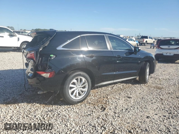 2018 Acura RDX Technology with VIN 5J8TB3H57JL005027, listed as a Copart auction lot 46951465 with 128,041 mi miles and Salvage Title. Bid and sale history available at DreamBid. Image 3.