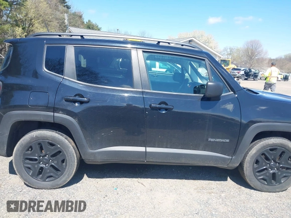 2018 Jeep Renegade Upland with VIN ZACCJBAB1JPH59225, listed as a IAAI auction lot 42051313 with 94,398 mi miles and . Bid and sale history available at DreamBid. Image 13.