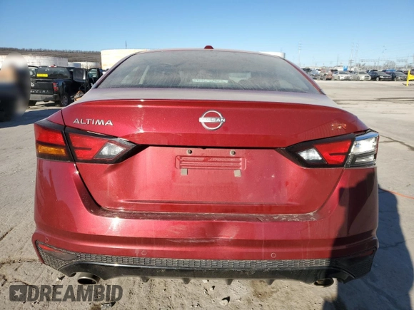 2024 Nissan Altima 2.5 SR with VIN 1N4BL4CV8RN301281, listed as a Copart auction lot 46135275 with 39,928 mi miles and Salvage Title. Bid and sale history available at carsss.com. Image 6.