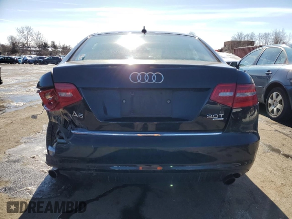 2010 Audi A6 3.0T Premium Plus with VIN WAUFGAFB2AN082108, listed as a Copart auction lot 45847585 with 96,998 mi miles and Salvage Title. Bid and sale history available at carsss.com. Image 6.