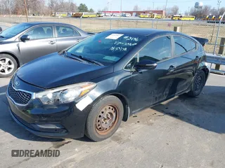 2016 Kia Forte LX with VIN KNAFX4A62G5551606, listed as a IAAI auction lot 41107813 with 201,821 mi miles. Bid and sale history available at carsss.com. Image 17.