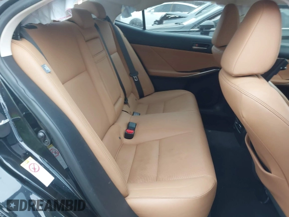 2017 Lexus IS with VIN JTHBA1D24H5060254, listed as a IAAI auction lot 41501664 with 185,562 mi miles. Bid and sale history available at carsss.com. Image 8.