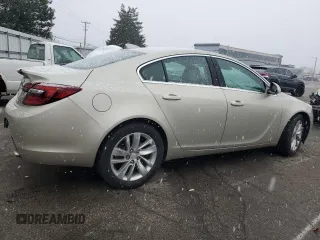 2015 Buick Regal Premium II with VIN 2G4GR5GX0F9209818, listed as a Copart auction lot 81962874 with 96,403 mi miles and Salvage Title. Bid and sale history available at carsss.com. Image 3.