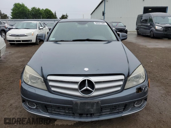 2008 Mercedes-Benz C 300 Sport with VIN WDDGF81X08F068613, listed as a Copart auction lot 58591505 with 220,188 mi miles and Non repairable. Bid and sale history available at DreamBid. Image 5.