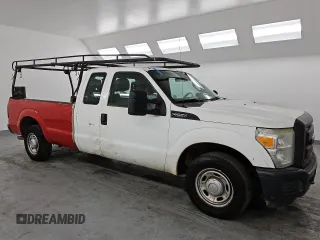2012 Ford Super Duty F-250 SRW XL with VIN 1FT7X2A65CED01069, listed as a Copart auction lot 89296745 with 349,855 mi miles and Clean Title. Bid and sale history available at carsss.com. Image 4.