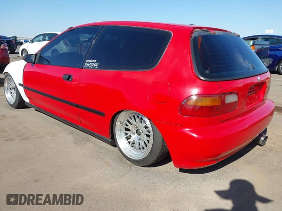 1994 Honda Civic with VIN 2HGEH2461RH526754, listed as a IAAI auction lot 42014893 with 254,475 mi miles and . Bid and sale history available at DreamBid. Image 3.