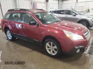 2014 Subaru Outback 2.5i with VIN 4S4BRBAC9E3304240, listed as a Copart auction lot 54567135 with 55,202 mi miles and Non repairable. Bid and sale history available at DreamBid. Image 4.