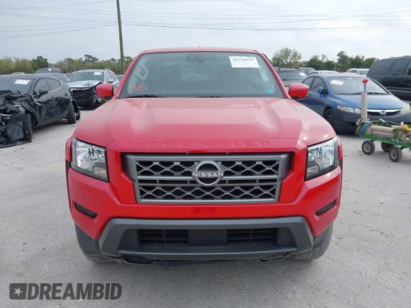 2022 Nissan Frontier SV with VIN 1N6ED1EJ7NN644412, listed as a IAAI auction lot 41730154 with 18,500 mi miles and . Bid and sale history available at DreamBid. Image 12.
