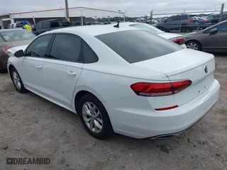 2020 Volkswagen Passat 2.0T S with VIN 1VWAA7A35LC004838, listed as a IAAI auction lot 41184897 with 68,628 mi miles. Bid and sale history available at carsss.com. Image 3.