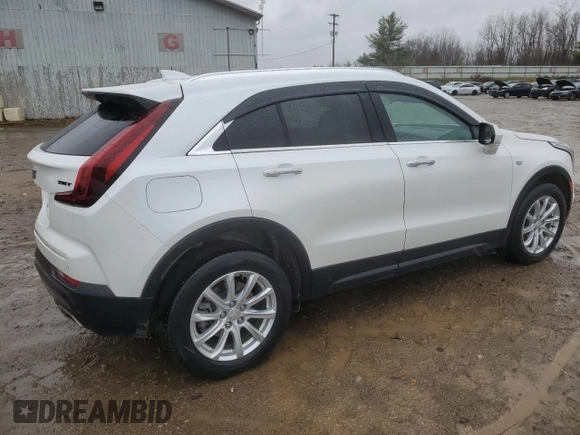 2022 Cadillac XT4 AWD Luxury with VIN 1GYFZBR43NF169994, listed as a Copart auction lot 80216334 with 49,224 mi miles and Non Repairable. Bid and sale history available at carsss.com. Image 3.