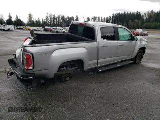 2018 GMC Canyon 4WD SLT with VIN 1GTP6DE14J1119364, listed as a Copart auction lot 72979754 with 0 mi miles and Salvage Title. Bid and sale history available at carsss.com. Image 3.