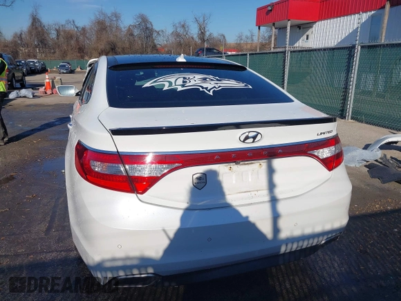 2016 Hyundai Azera Limited with VIN KMHFH4JG7GA536630, listed as a IAAI auction lot 41444129 with 128,309 mi miles and . Bid and sale history available at DreamBid. Image 17.