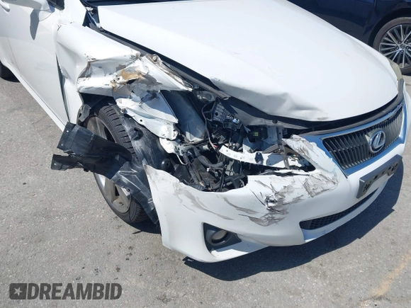 2013 Lexus IS 250 with VIN JTHBF5C29D5185531, listed as a IAAI auction lot 41922094 with 124,507 mi miles and . Bid and sale history available at DreamBid. Image 6.