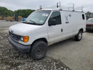 2007 Ford Econoline Cargo Commercial with VIN 1FTNE24L97DA06776, listed as a Copart auction lot 62780575 with 264,917 mi miles and Clean title. Bid and sale history available at DreamBid. Image 1.