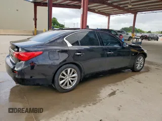 2015 Infiniti Q50 Premium with VIN JN1BV7AP6FM335248, listed as a Copart auction lot 61015275 with 117,227 mi miles and Clean title. Bid and sale history available at DreamBid. Image 3.