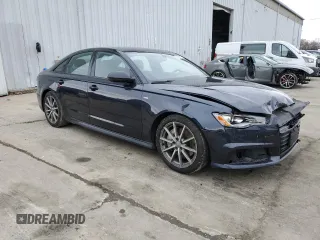 2018 Audi A6 Premium with VIN WAUF8AFCXJN085022, listed as a Copart auction lot 48869115 with 80,015 mi miles and Salvage Title. Bid and sale history available at carsss.com. Image 4.