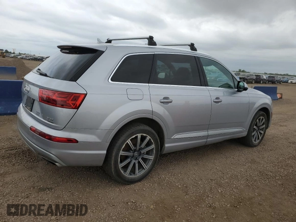 2017 Audi Q7 Premium Plus with VIN WA1LAAF76HD022619, listed as a Copart auction lot 62108625 with 145,475 mi miles and Clean title. Bid and sale history available at DreamBid. Image 3.