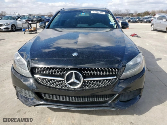 2016 Mercedes-Benz C-Class C 300 with VIN 55SWF4JB8GU175414, listed as a Copart auction lot 47754595 with 91,281 mi miles and Salvage Title. Bid and sale history available at carsss.com. Image 5.