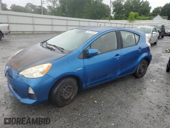 2012 Toyota Prius One with VIN JTDKDTB3XC1001225, listed as a Copart auction lot 56788985 with 159,817 mi miles and Salvage Title. Bid and sale history available at DreamBid. Image 1.