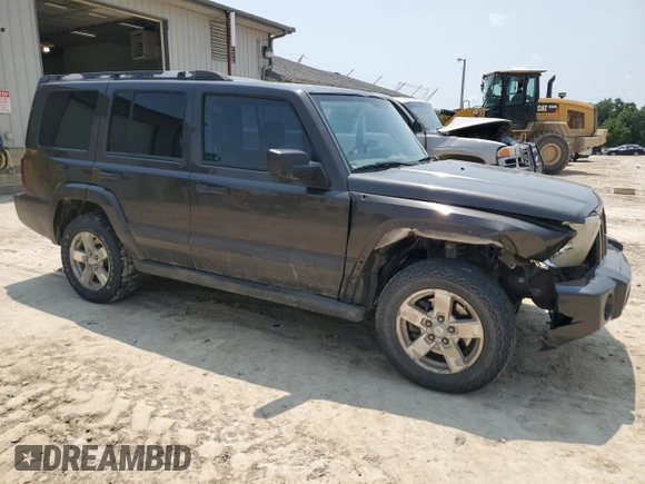 2006 Jeep Commander z VIN 1J8HG48K36C263515, wystawiony jako Copart lot #59080765 z przebiegiem 167 635 mil mil oraz Szkoda całkowita • Salvage title. Historia ofert i sprzedaży dostępna na DreamBid. Obrazek 4.