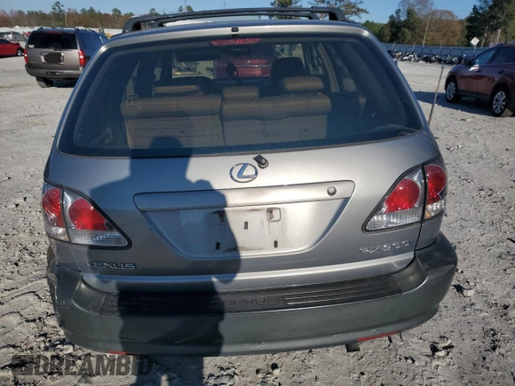 2001 Lexus RX 300 with VIN JTJGF10U310097117, listed as a Copart auction lot 83028204 with 345,675 mi miles and Salvage Title. Bid and sale history available at carsss.com. Image 6.