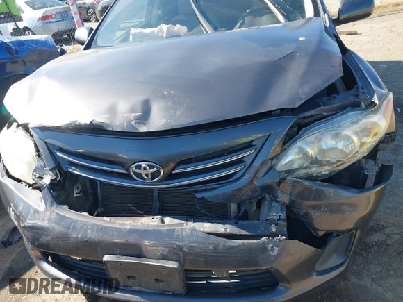 2013 Toyota Corolla L with VIN 5YFBU4EE7DP155925, listed as a IAAI auction lot 41858618 with 146,822 mi miles. Bid and sale history available at carsss.com. Image 6.