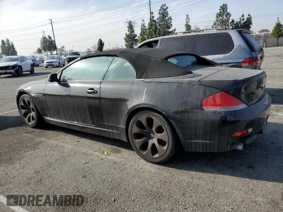 2004 BMW 6 Series 645Ci z VIN WBAEK73424B321911, wystawiony jako Copart lot #87111524 z przebiegiem 121 503 mil mil oraz Czysty tytuł • Clean title. Historia ofert i sprzedaży dostępna na DreamBid. Obrazek 2.