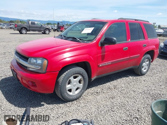 2002 Chevrolet TrailBlazer LTZ with VIN 1GNDT13S922399002, listed as a IAAI auction lot 42121421 with 266,842 mi miles and . Bid and sale history available at DreamBid. Image 2.